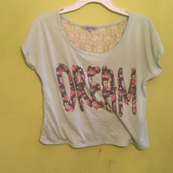 Mint blue top - Picture 1 of 2
