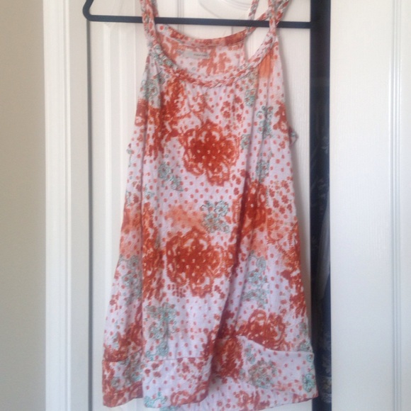 Bundle of a Cute orange and green tank top