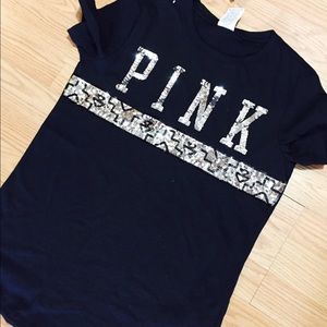 VS bling black shirt Xs