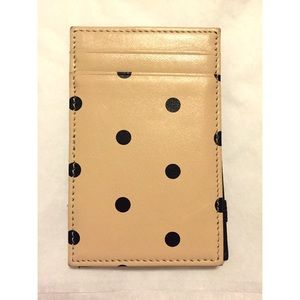 J Crew Magic Wallet - Polka Dots