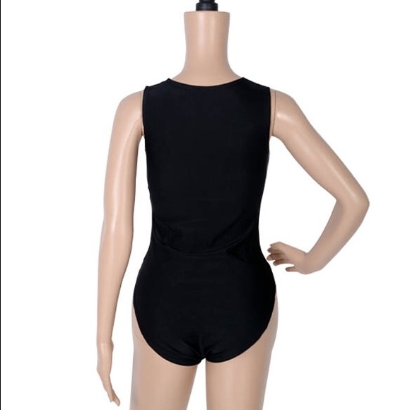 SALE!  Black and White Monokini! - Picture 3 of 4