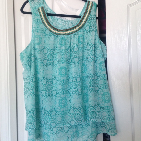Bundle of a Cute mint green flowy shirt