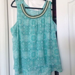 Bundle of a Cute mint green flowy shirt
