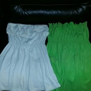 *BUNDLE* Terry cloth romper and dress
