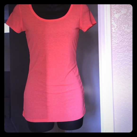 Orange top size small NWOT