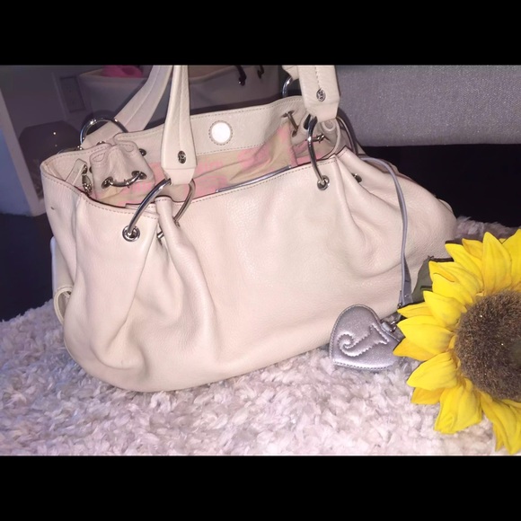 Juice Couture large beige purse😘
