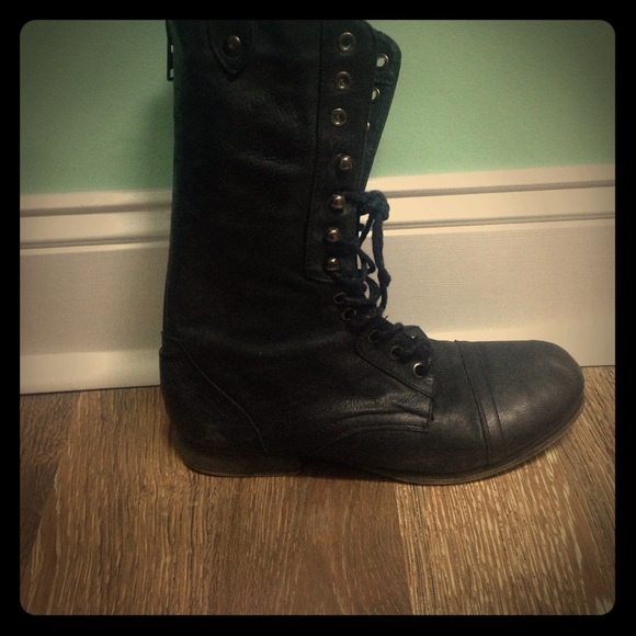 Madden Girl Combat Boots