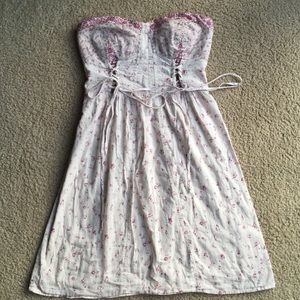 Strapless American eagle dress