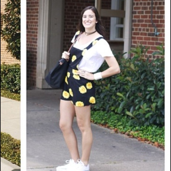 Urban Outfitters Dresses & Skirts - Urban Outfitters Sunflower Overalls