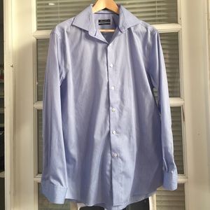 Kenneth Cole Slim Fit Button Up Long Sleeve