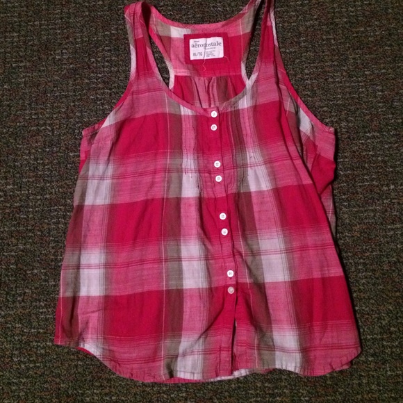 Plaid tank top