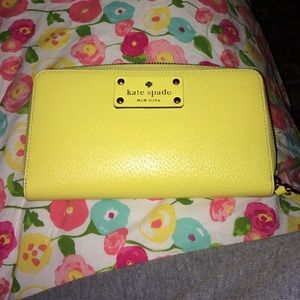 Kate spade limoncello wallet