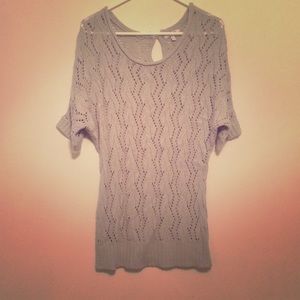 ☕️ Grey Knit over sized sweater ☕️