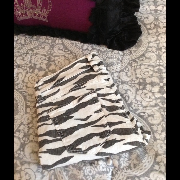 Zebra print skinny jeans - Picture 1 of 4