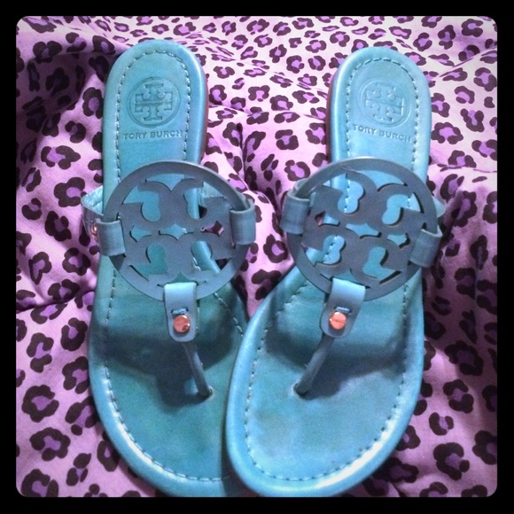 Blue/Green Tory Burch Millers