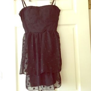 Black dress with stars