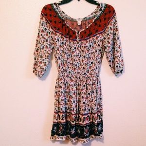 Floral Boho Summer Dress
