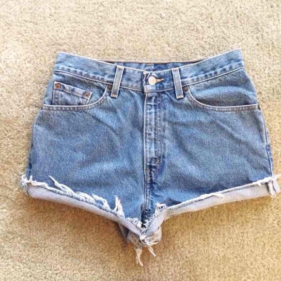 High Waisted Levi's