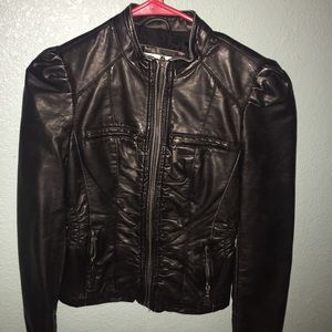 Leather jacket