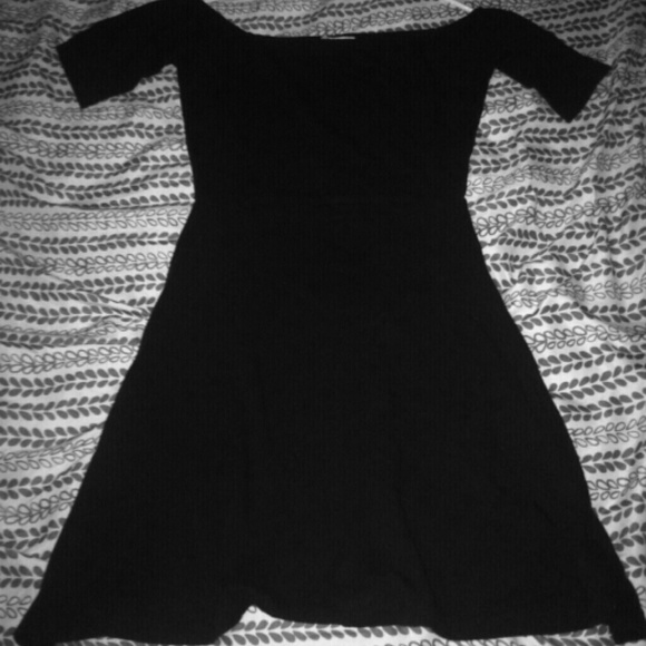 👗Black Skater dress👗