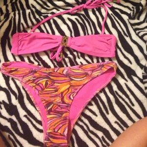 Pink bikini