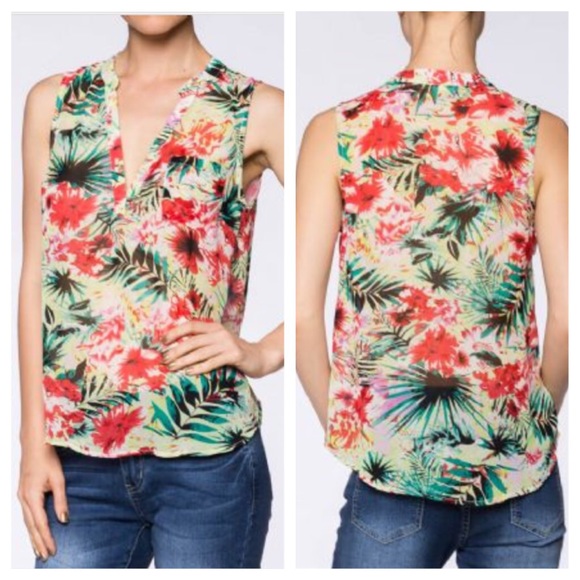 Chiffon tank - Picture 2 of 3