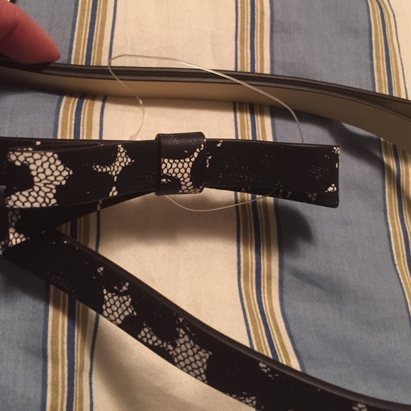 Kate Spade Skinny Bow Belt (2) main image 4