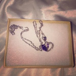 ✨Sterling silver amethyst necklace