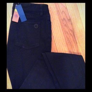 Tory Burch Black Skinny Jeans