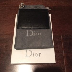 NWOT Dior Homme card case holder