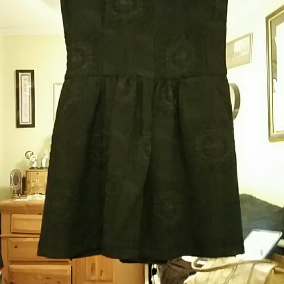 🎁NWT🎁 ZARA 🖤 brocade classy ICONIC LBD WITH POCKETS❣️ - Picture 3 of 5