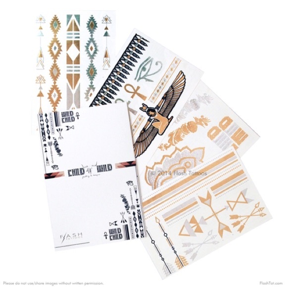 Wild Child Flash Tattoos
