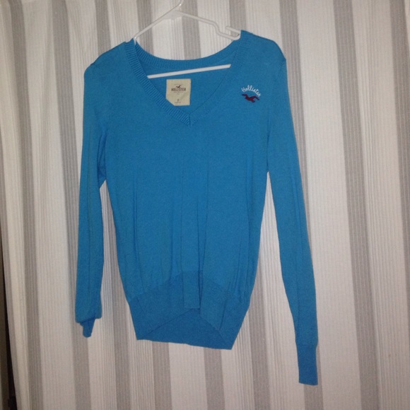 blue boyfriend sweater