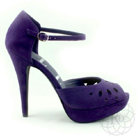 Elle Shoes - NEW - ELLE Sexy Purple Heels