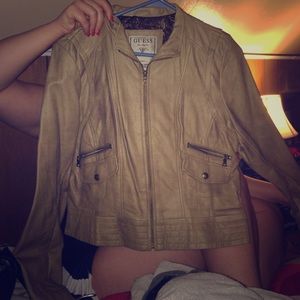 GUESS leather jacket