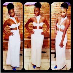 Nasty Gal Dresses - White cut-out dress Nasty Gal Dresses - White cut-out dress