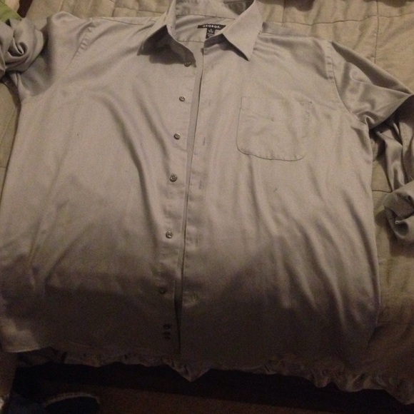Mens grey dress shirt