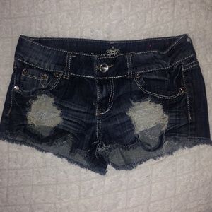 Almost Famous {size 5} Denim Shorts