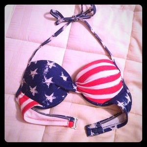 Mossimo patriotic bathing suit top