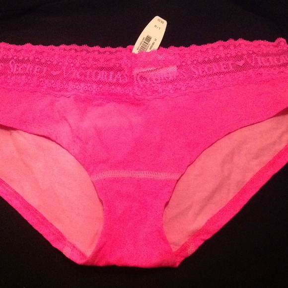 HOT pink Victorias Secret underwear