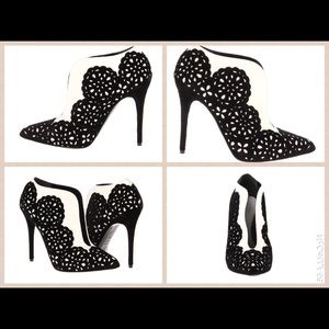 Alexander McQueen Laser Cut Heels