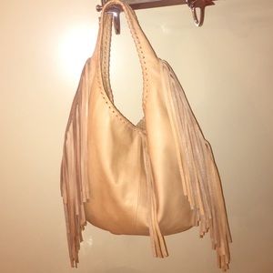 Tan b-low the belt handbag