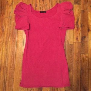 Pink Princess Sleeved Dress