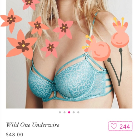 Wild one underwire bra