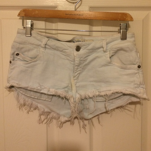 Brandy Melville light blue shorts
