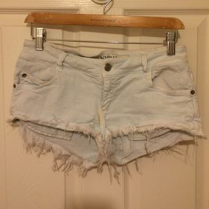 Brandy Melville light blue shorts