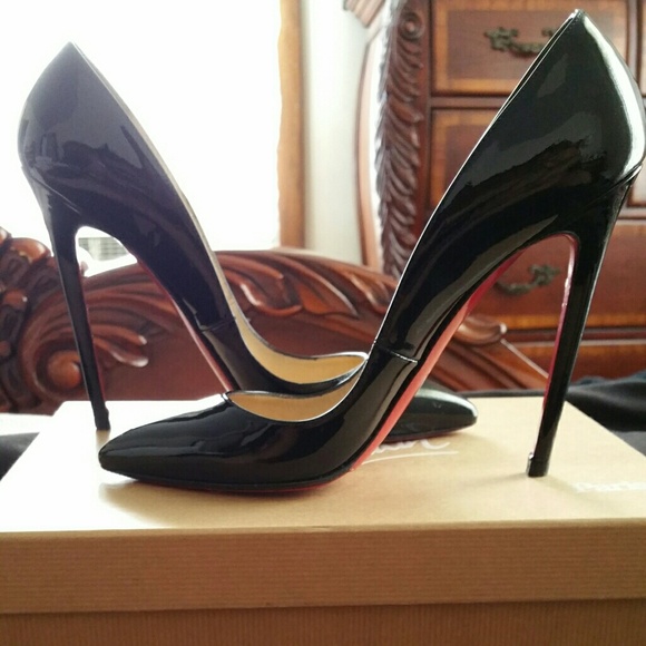 Christian Louboutin Shoes - Authentic Christian Louboutin Pigalle Patent 38.5