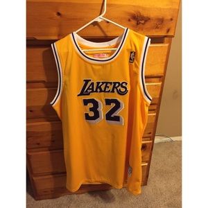 Mitchell And Ness Lakers Magic Johnson Jersey.