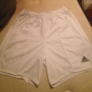 Adidas xs white shorts