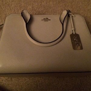White coach small carryall